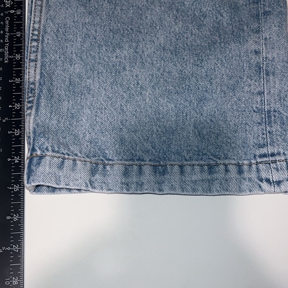 Mango Cropped High Waist Culotte Jeans 8 - Picture 9 of 9